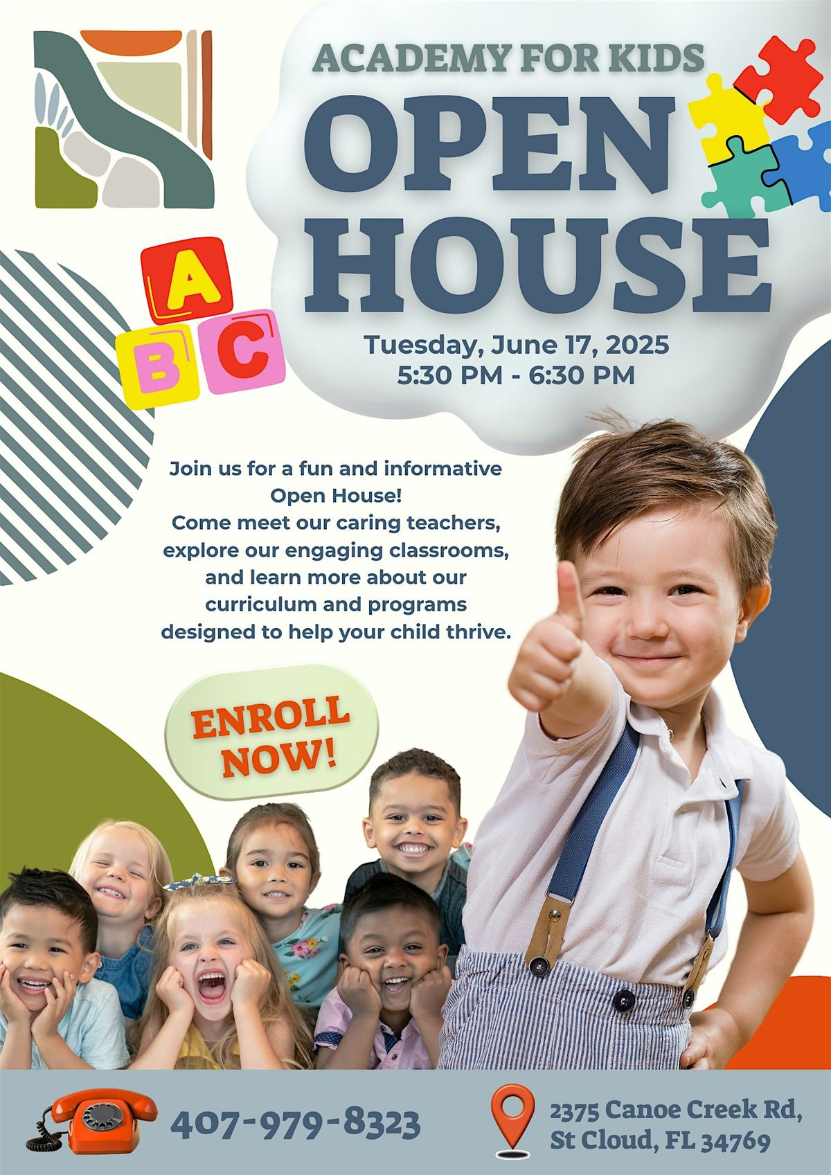 Academy for Kids Open House, 17 July | Event in St. Cloud | AllEvents