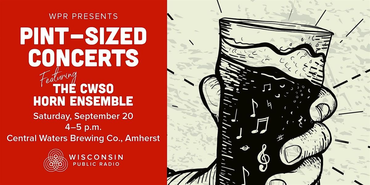 Pint-Sized Concert: Central Waters Brewing Co., 20 September | Event in Amherst | AllEvents