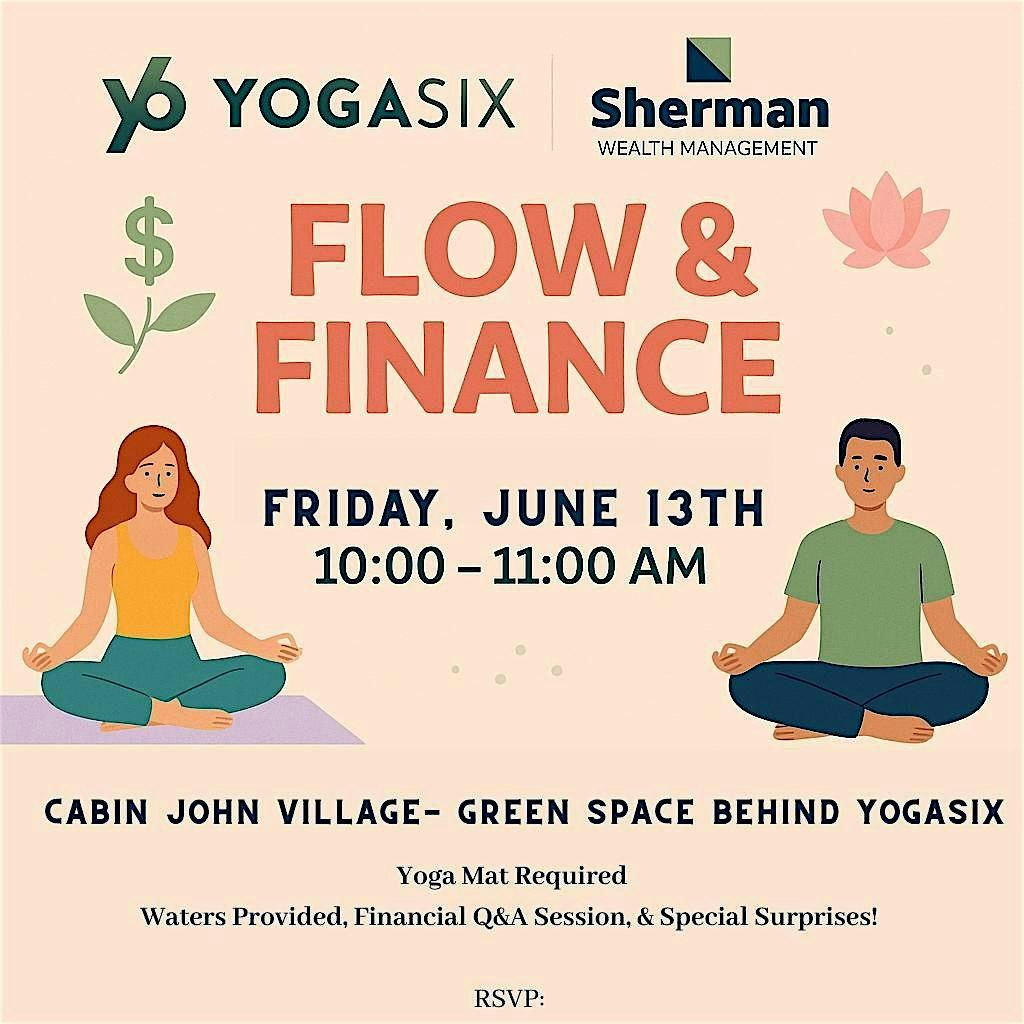 YogaSix X Sherman Wealth Management @ Cabin John Village, 13 June | Event in Potomac | AllEvents