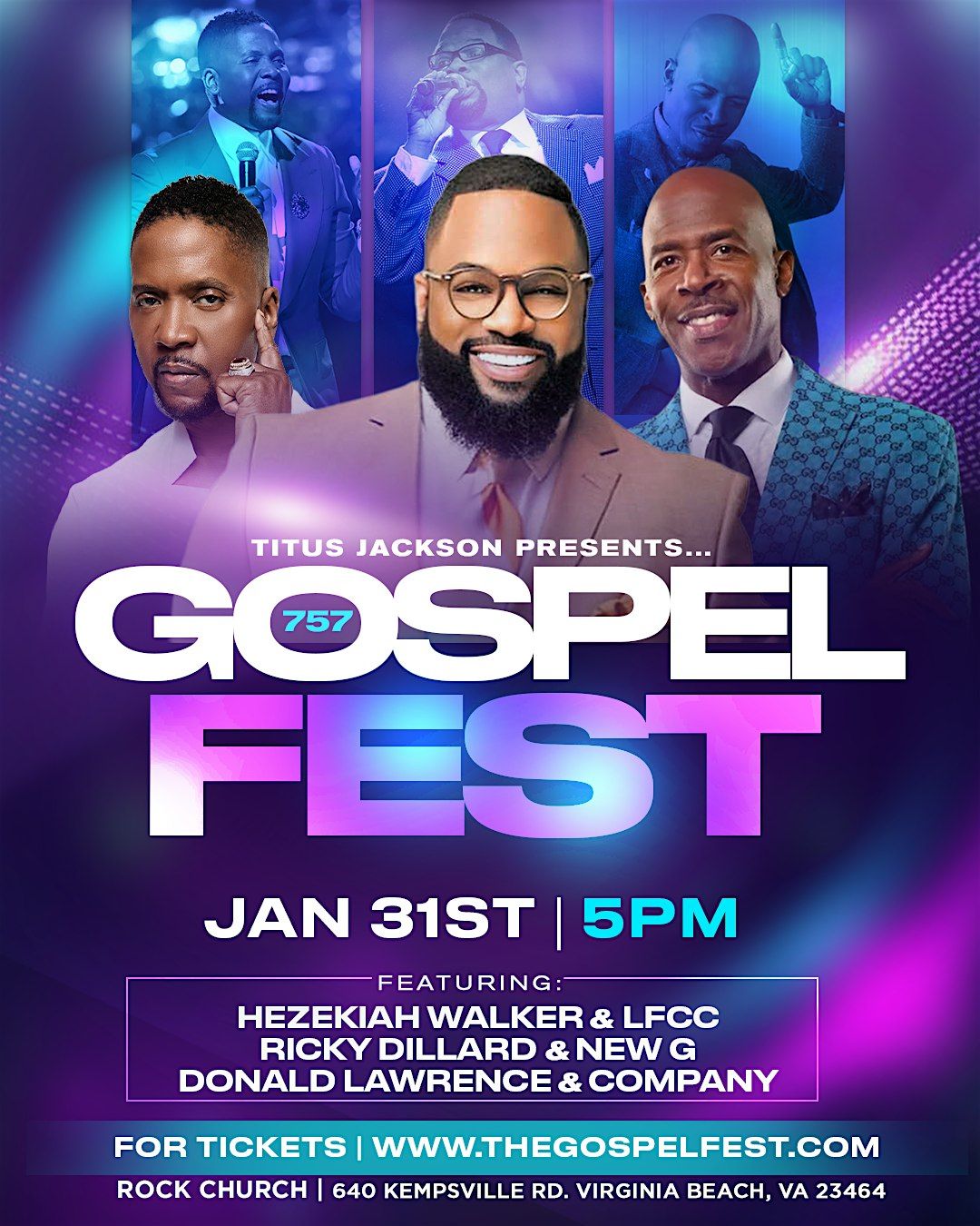 GospelFest, 31 January | Event in Virginia Beach | AllEvents