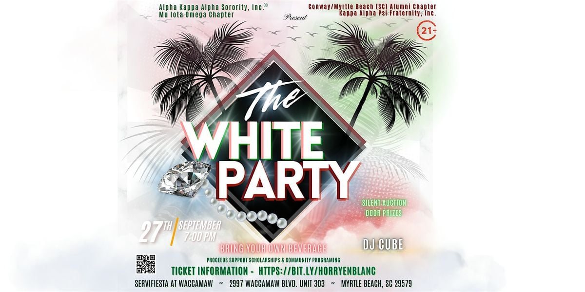 En Blanc @ The Beach: The All White Party, 27 September | Event in Myrtle Beach | AllEvents