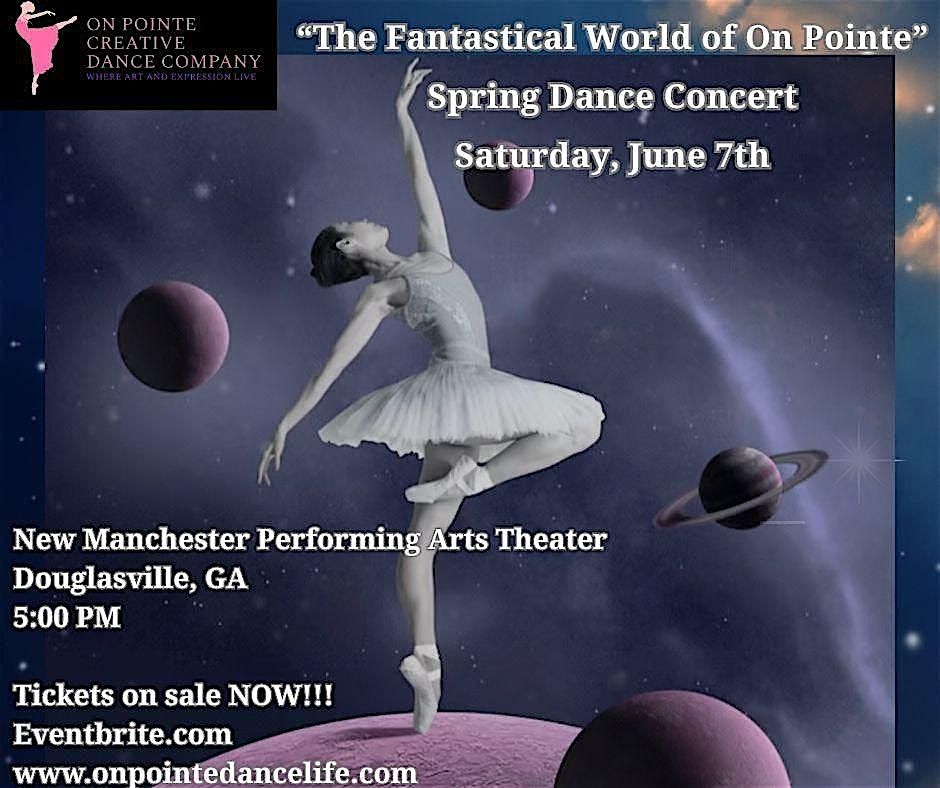 "The Fantastical World of On Pointe" Spring Dance Concert, 7 June | Event in Douglasville | AllEvents