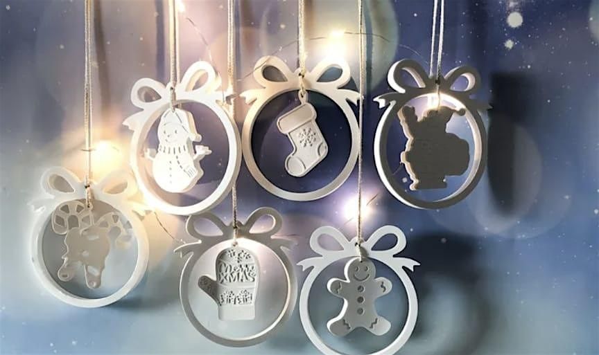 Jesmonite Christmas Decorations with a festive drink, 8 November | Event in Bearpark | AllEvents