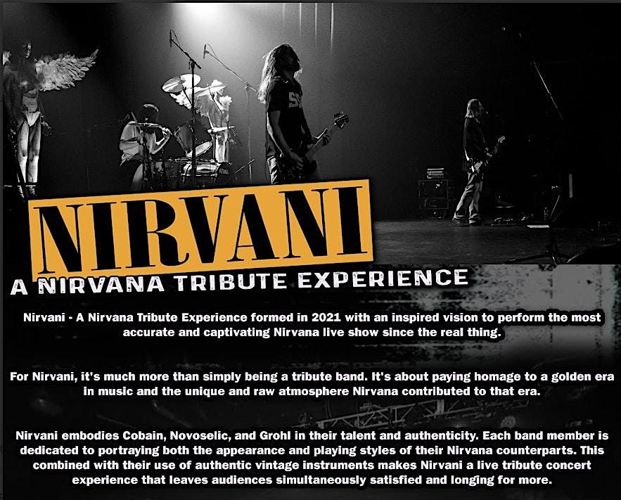 Nirvani: A Nirvana Tribute Experience, 11 October | Event in Appomattox | AllEvents