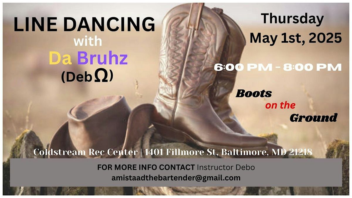 Line Dancing with Da Bruhz (Debo) | Event in Baltimore | AllEvents