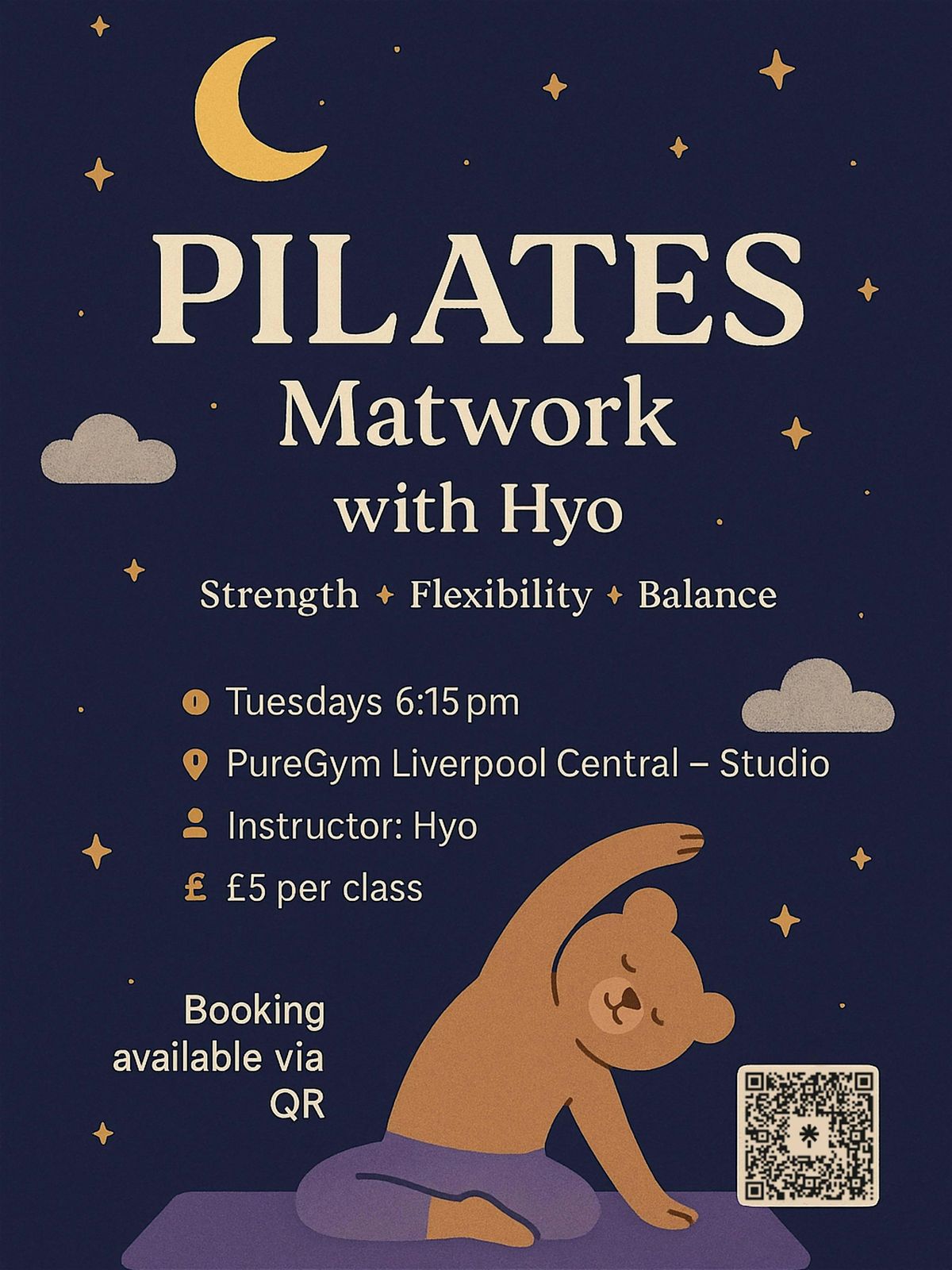 Pilates for Posture and Core Strength – Tuesday, 6:15PM, Liverpool Central | Event in Liverpool | AllEvents
