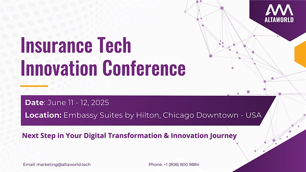 Insurance Tech & Innovation Conference | Event in Chicago | AllEvents