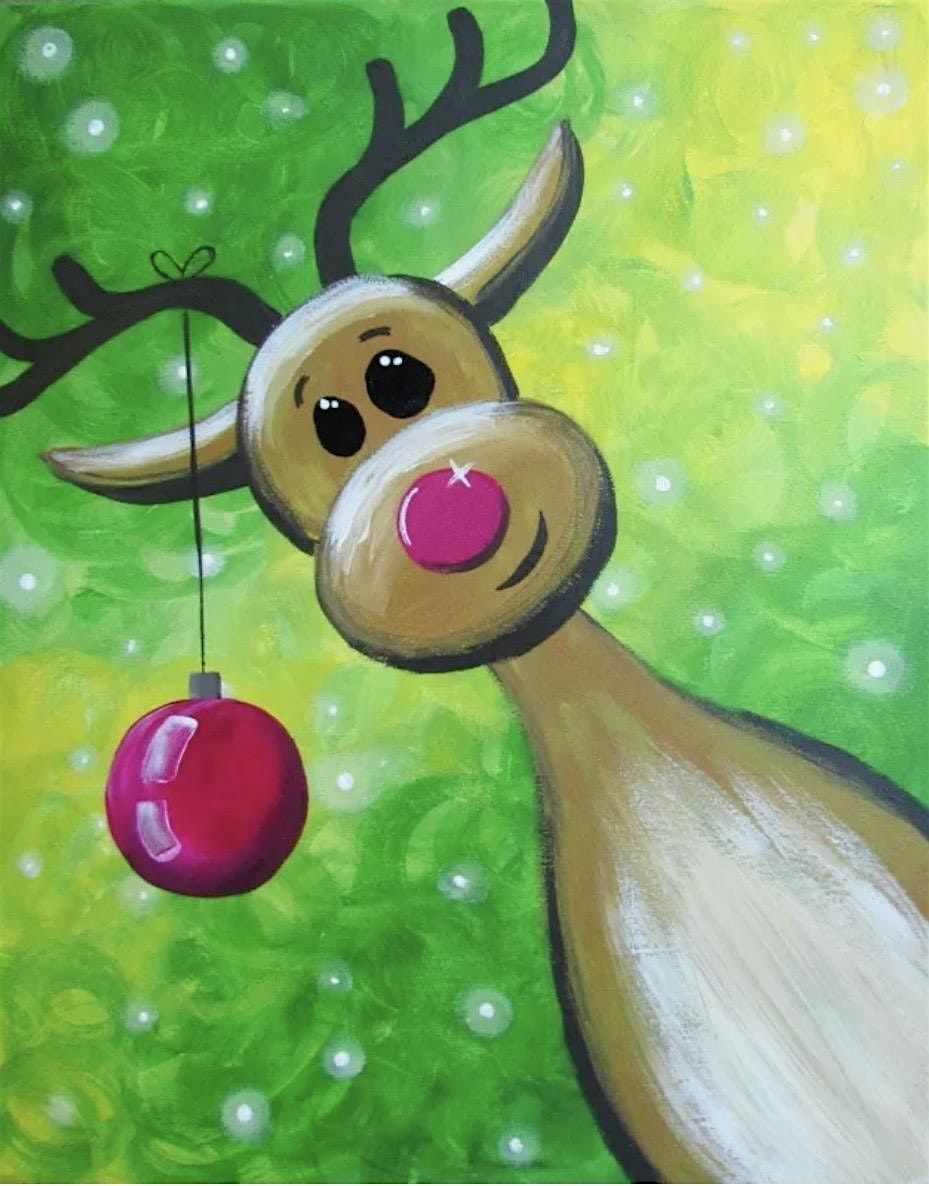 Reindeer Paint and Wine Tasting, 4 December | Event in Encinitas | AllEvents