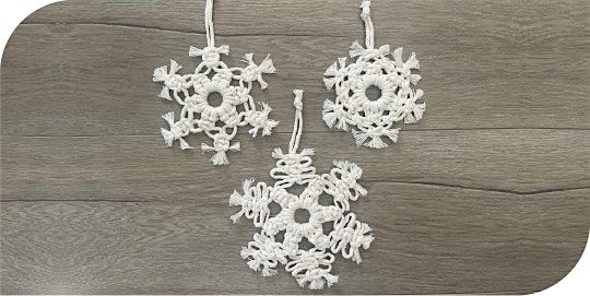 Macramé Snowflake Ornament Workshop, 2 December | Event in Carpinteria | AllEvents