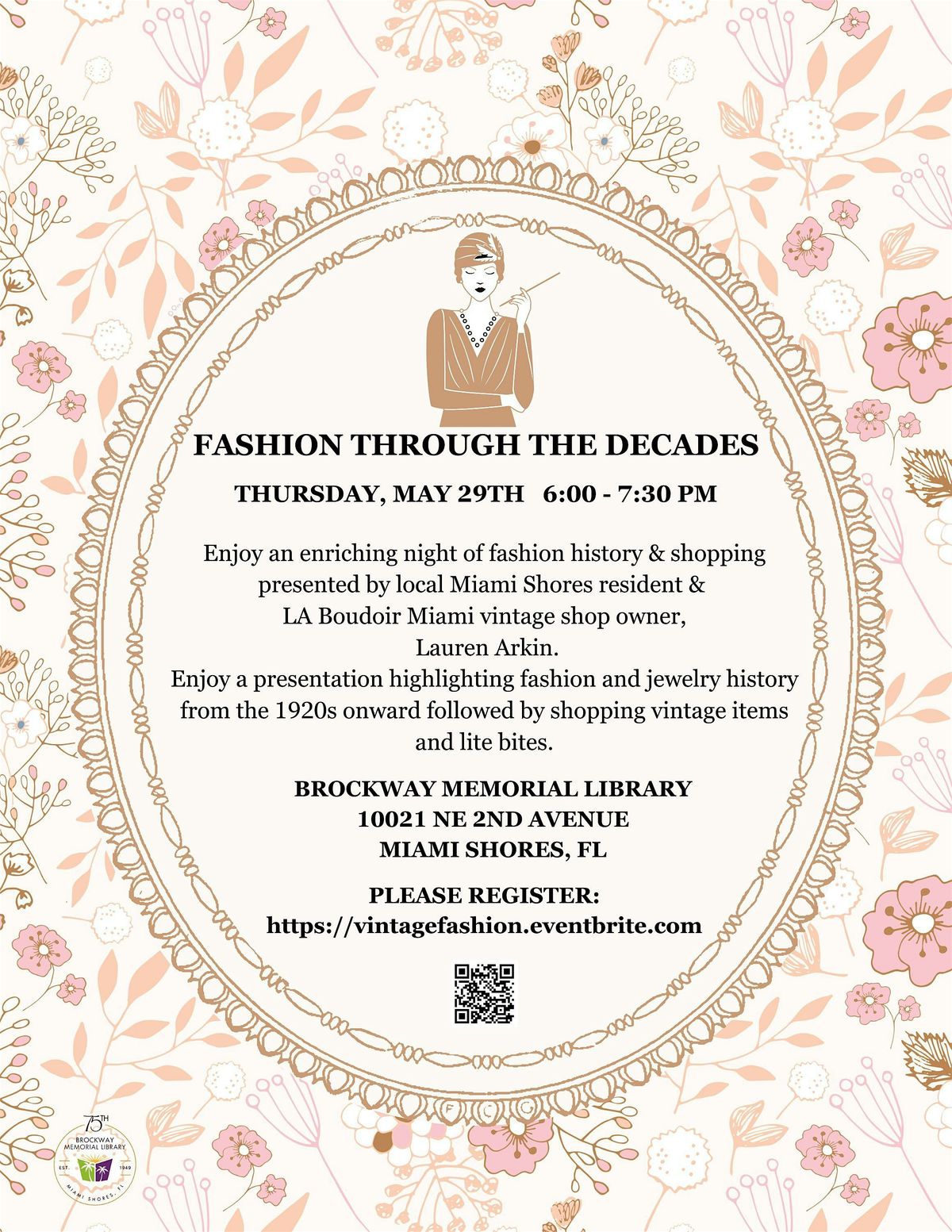 Fashion Through the Decades, 29 May | Event in Miami Shores | AllEvents
