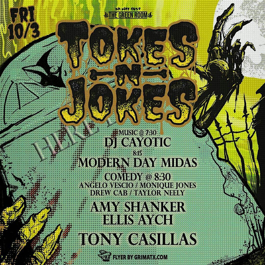 Tokes N Jokes with  Tony Casillas! | Event in Austin | AllEvents