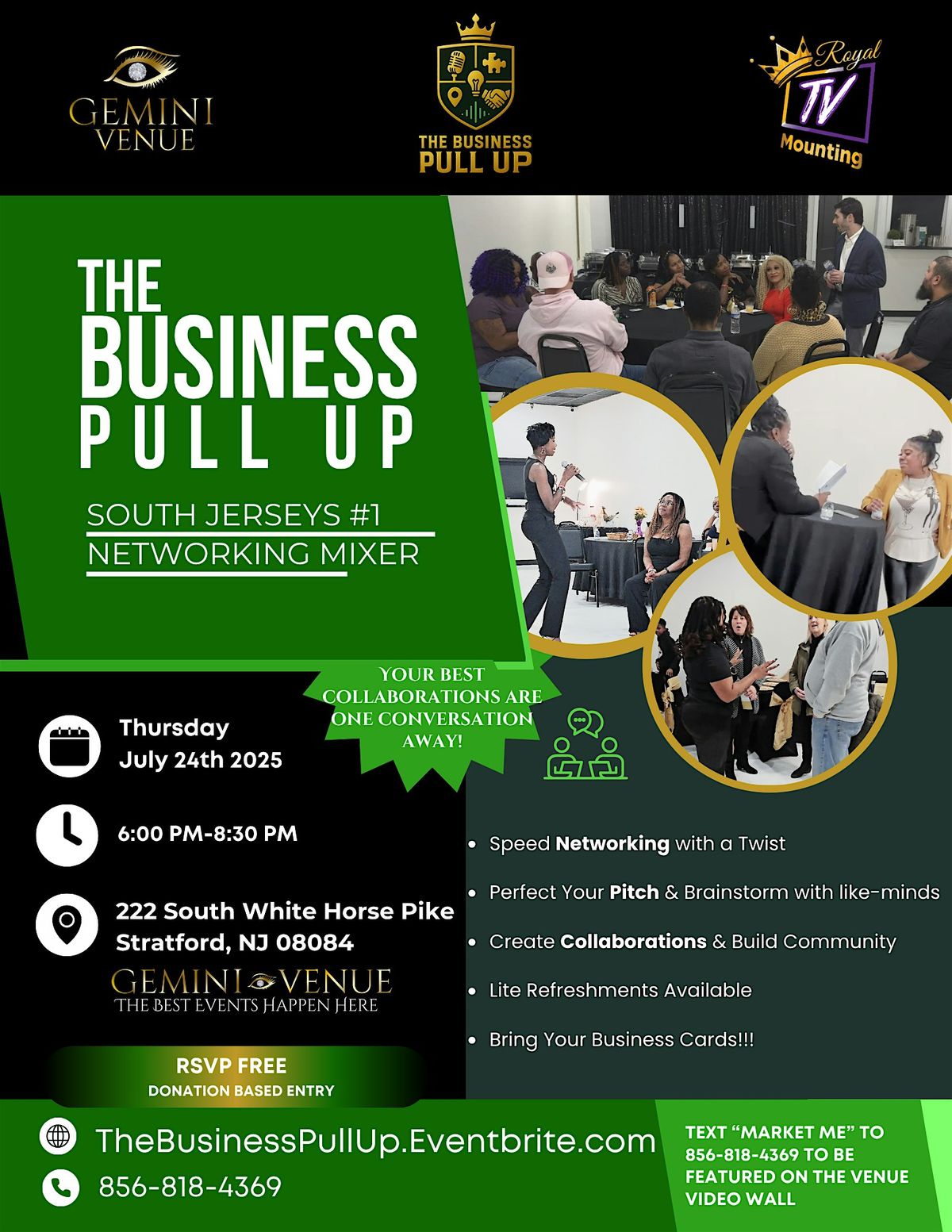 The Business Pull Up : South Jerseys #1 Networking Mixer | Event in Stratford | AllEvents