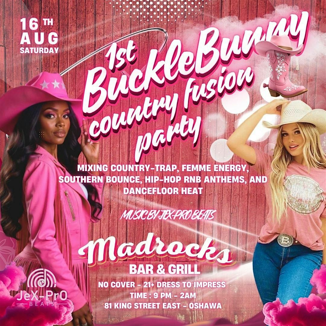 BuckleBunny Country Fusion Party, 16 August | Event in Oshawa | AllEvents
