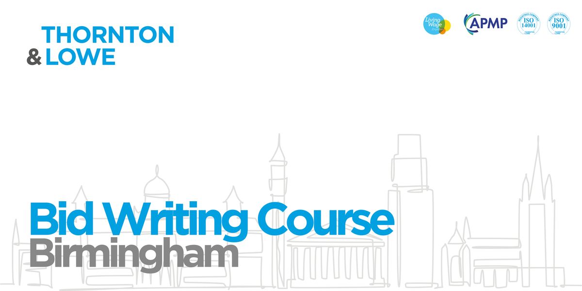 Bid Writing Course - Birmingham, 12 November | Event in Birmingham | AllEvents