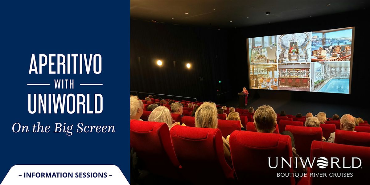 Aperitivo with Uniworld: On The Big Screen | Gold Coast, 7 October | Event in Surfers Paradise | AllEvents