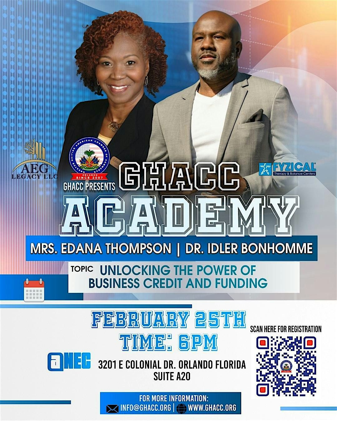 GHACC ACADEMY, 23 December | Event in Orlando | AllEvents