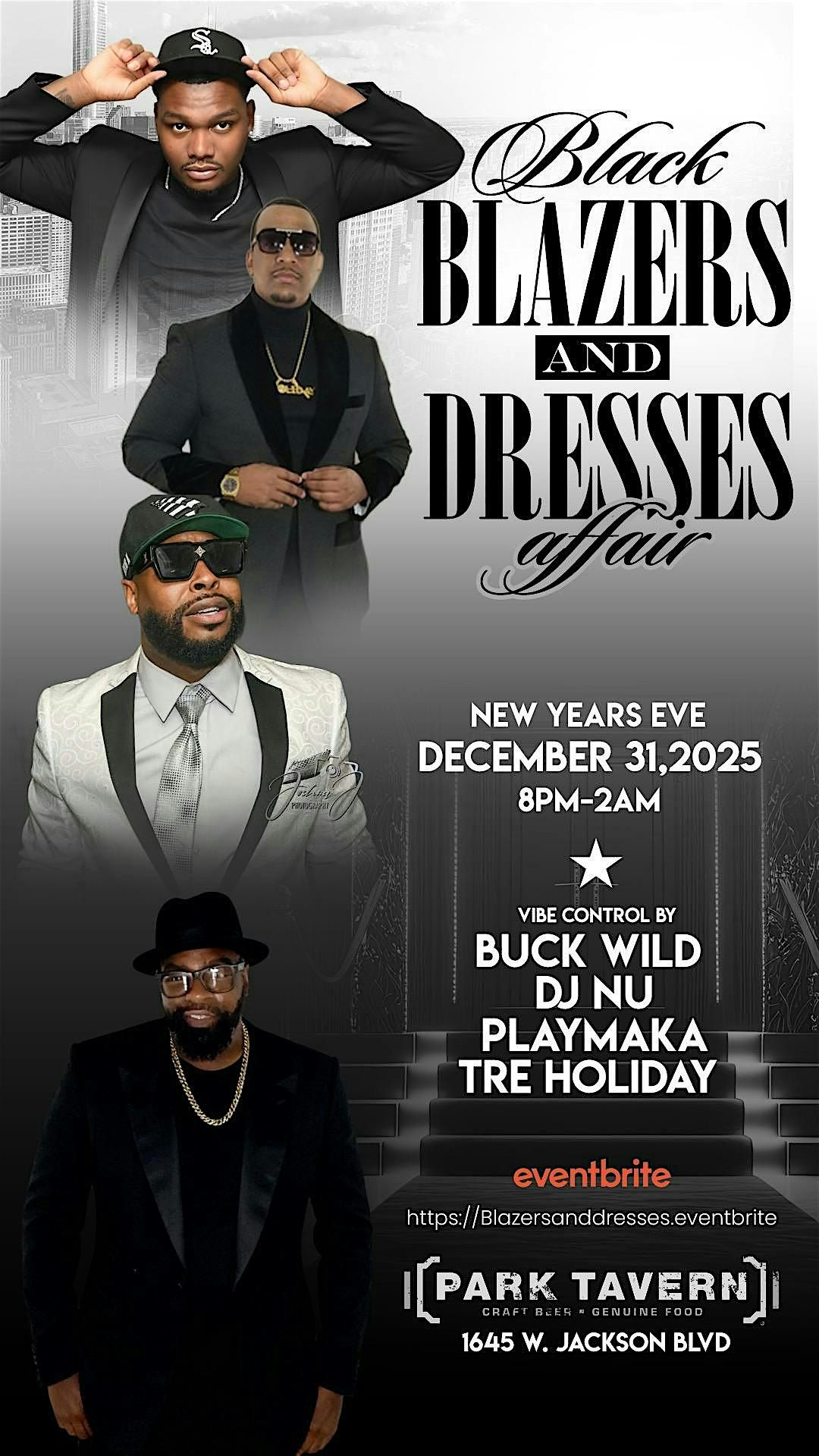 Black Blazers and Dresses NYE Affair, 31 December | Event in Chicago | AllEvents