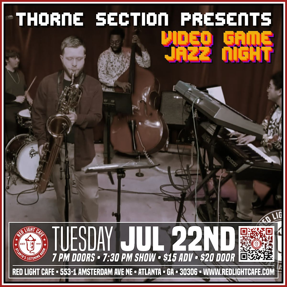 The Thorne Section Presents: A Video Game Jazz Night | Event in Atlanta | AllEvents