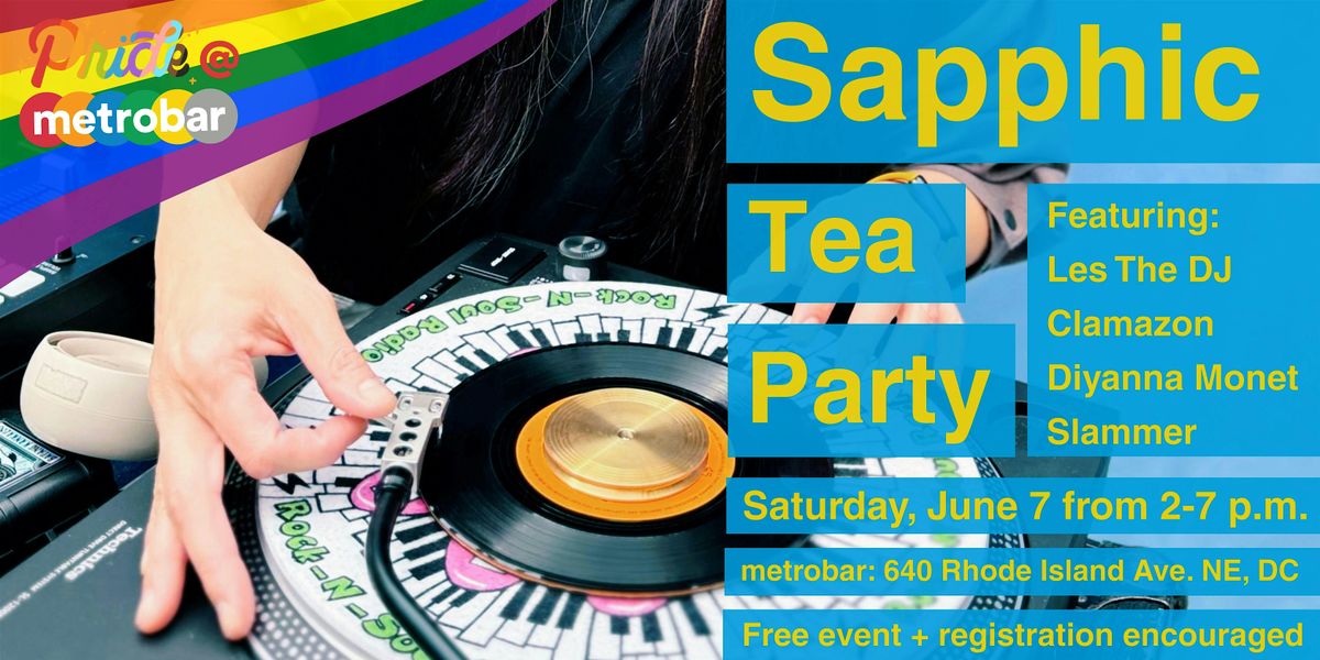 Sapphic Tea Party: WorldPride at metrobar, 7 June | Event in Washington | AllEvents