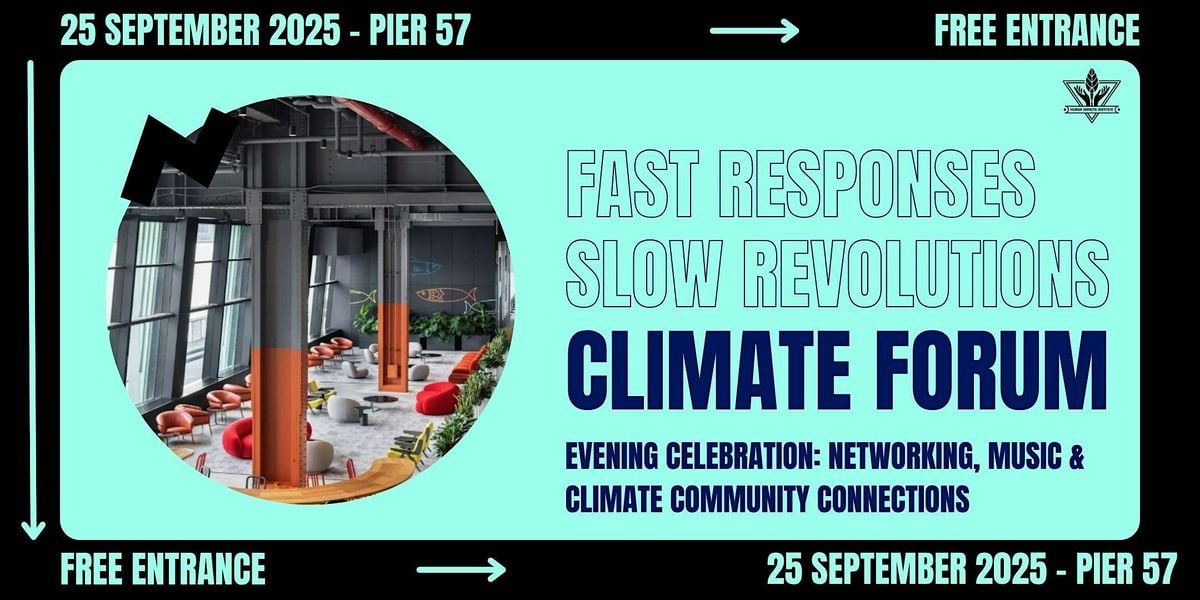 Evening Celebration: Networking, Music & Climate Community Connections, 25 September | Event in New York