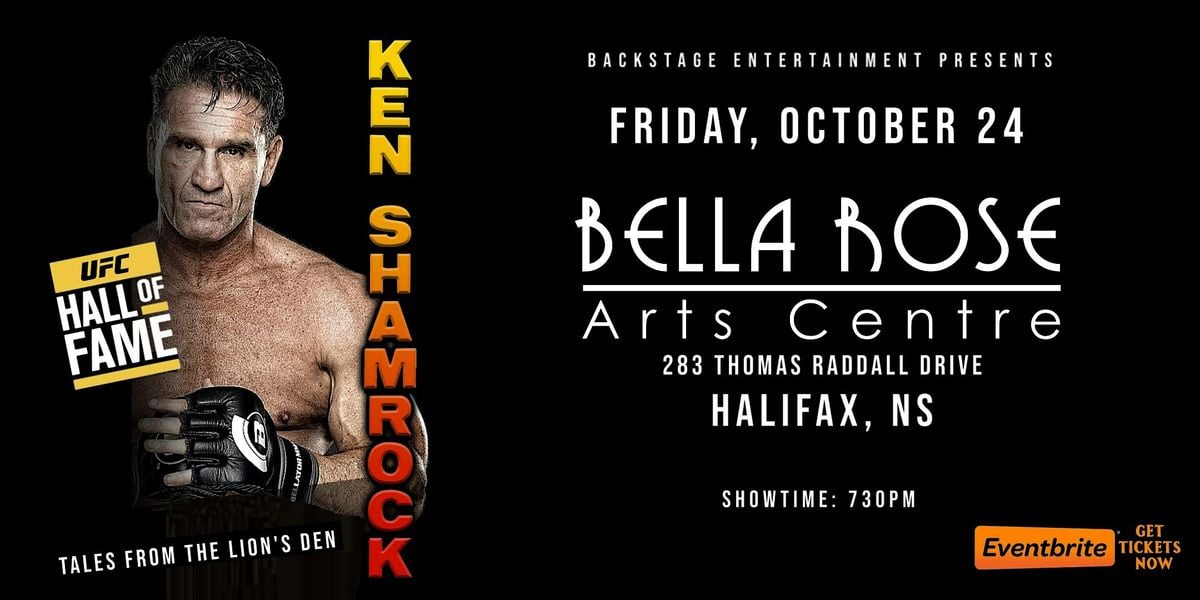 Tales from The Lion's Den: An Evening with Ken Shamrock, 24 October | Event in Halifax | AllEvents