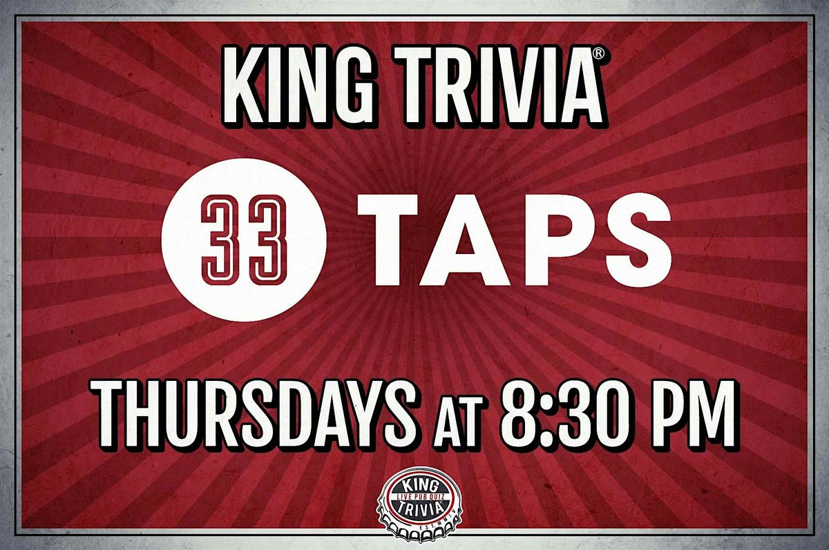 Trivia Night at 33 Taps West Hollywood | Event in West Hollywood | AllEvents