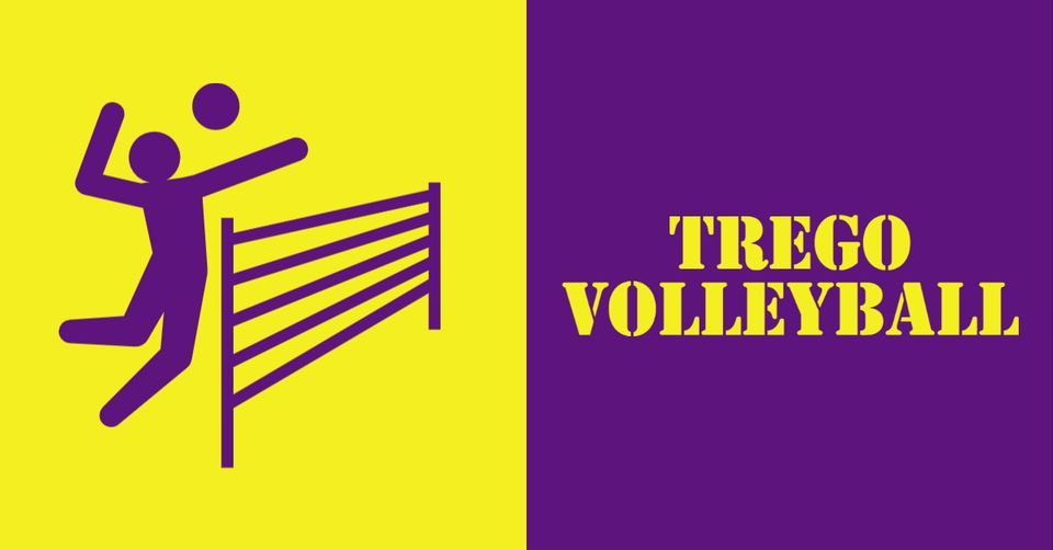 Volleyball hosts the Trego Invitational , Trego Community High, Quinter