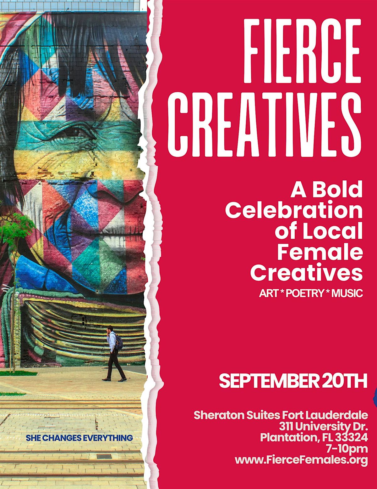 Fierce Females Creative - 4th Annual Event Artist / Creatives Showcase, 20 September | Event in Plantation