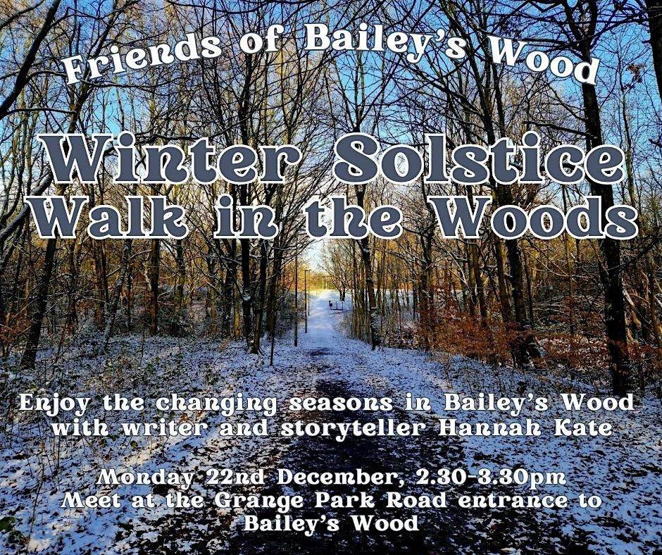 Winter Solstice Walk in the Woods, 22 December | Event in Manchester | AllEvents