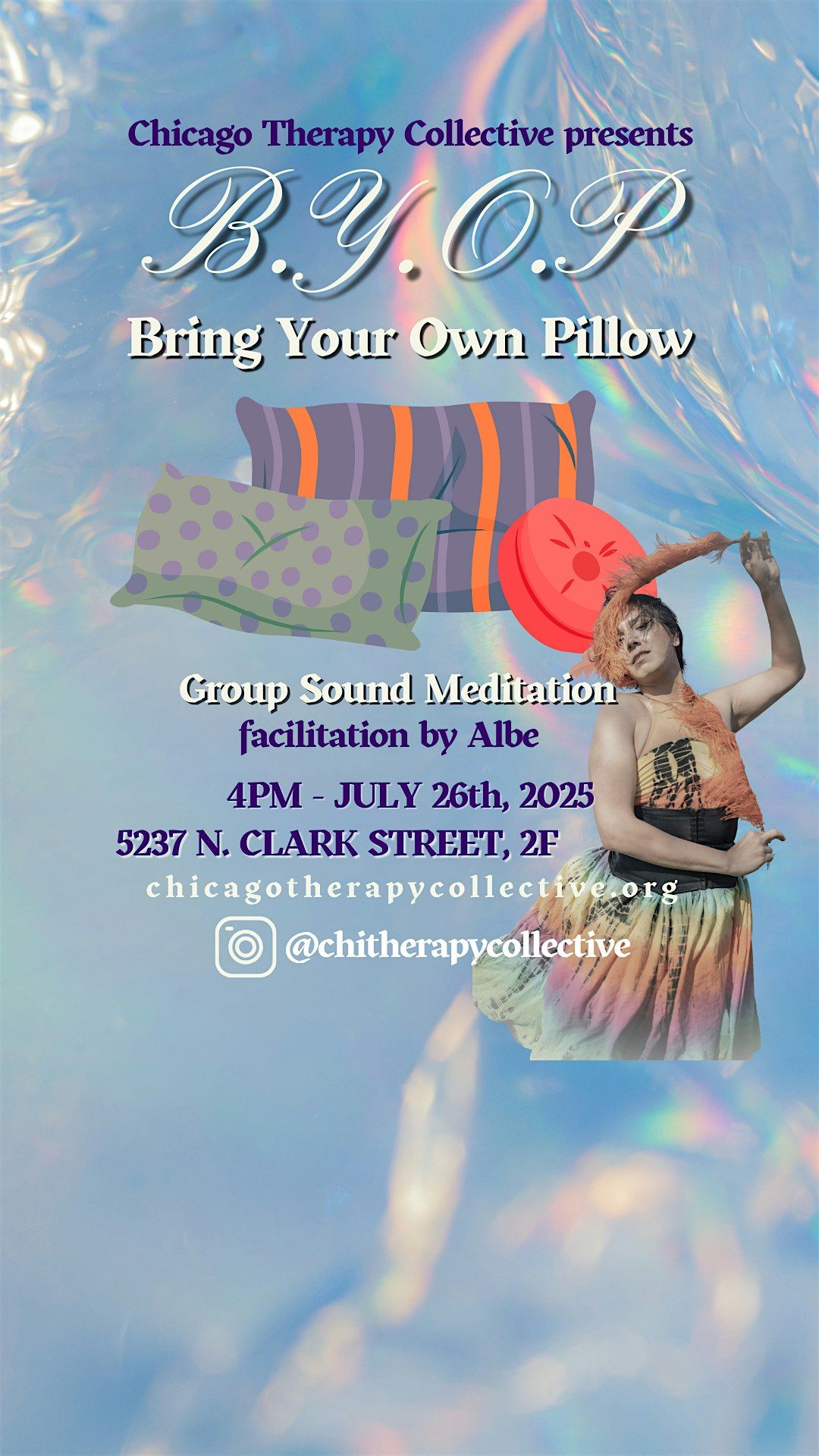 B.Y.O.P. - Group Sound Meditation with Albe, 26 July | Event in Chicago | AllEvents