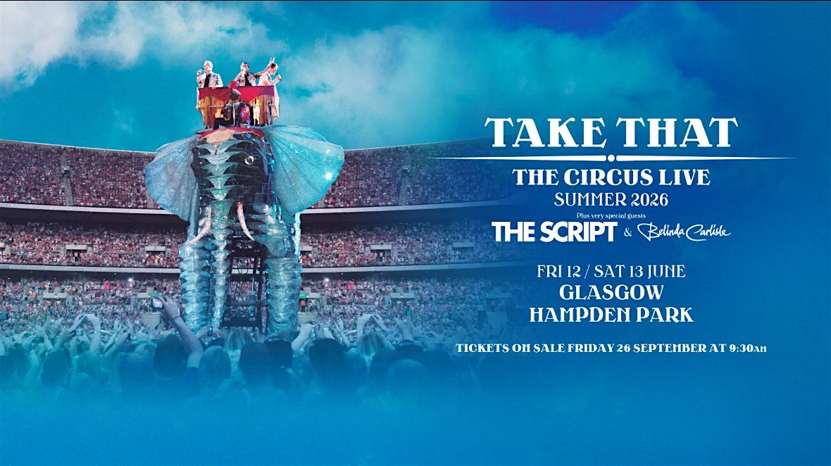 Take That Concert Trip - Aberdeen To Hampden Park Stadium( Return Travel), 13 June | Event in Glasgow | AllEvents