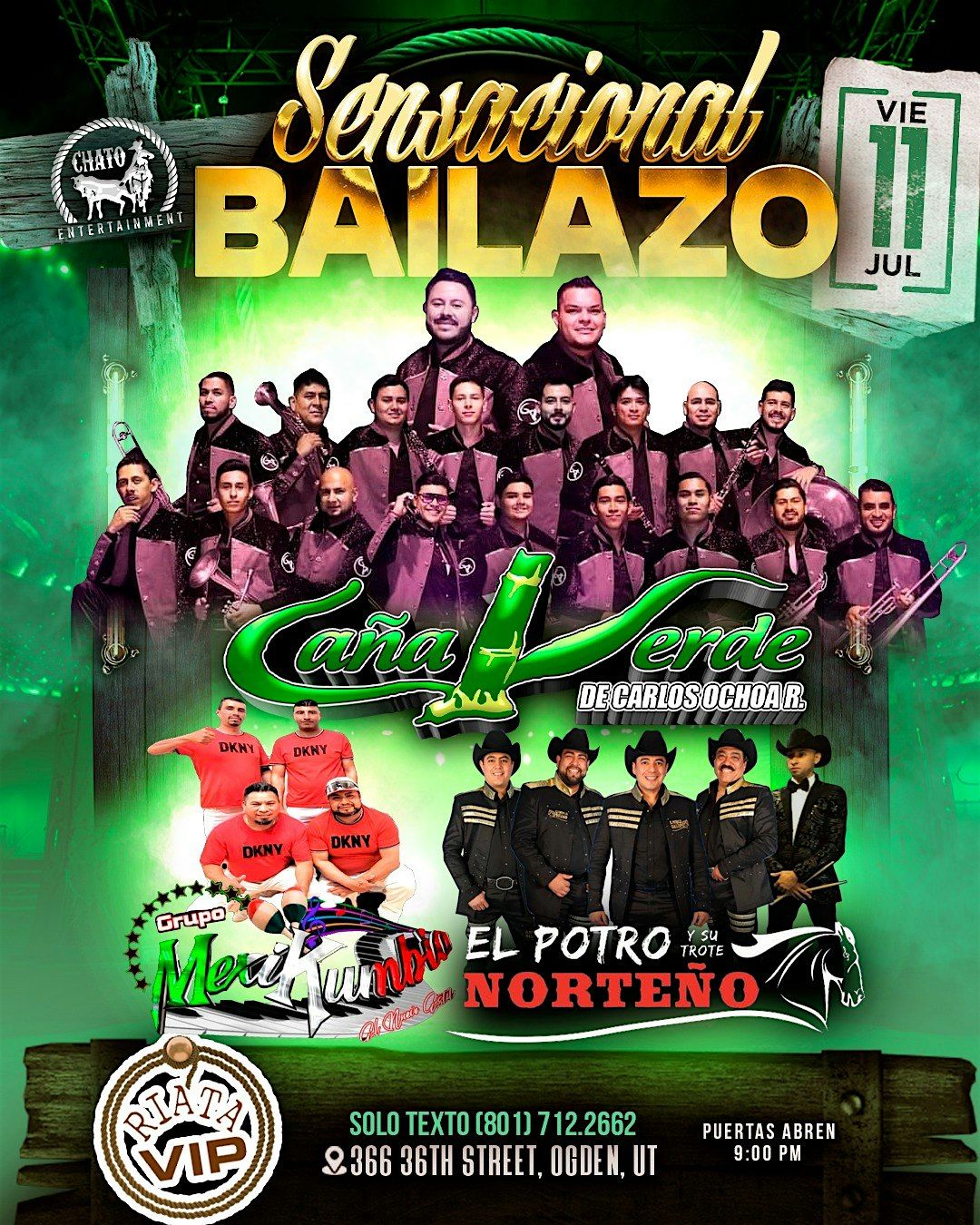 SENSACIONAL  BAILAZO, 11 July | Event in South Ogden | AllEvents