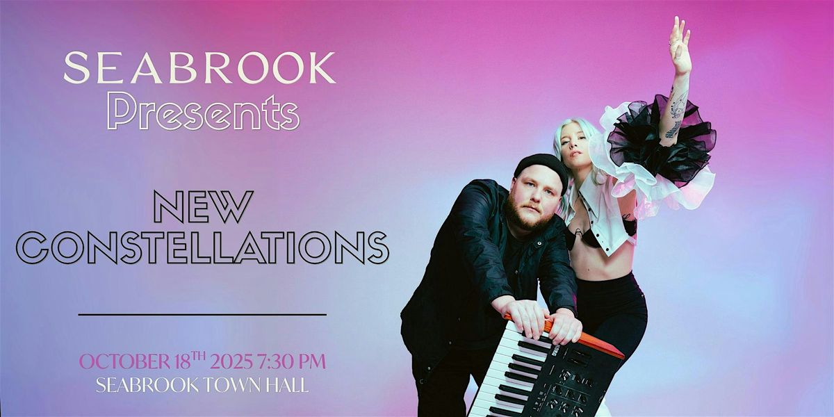 New Constellations — Live Concert at Seabrook Town Hall, 18 October | Event in Pacific Beach | AllEvents