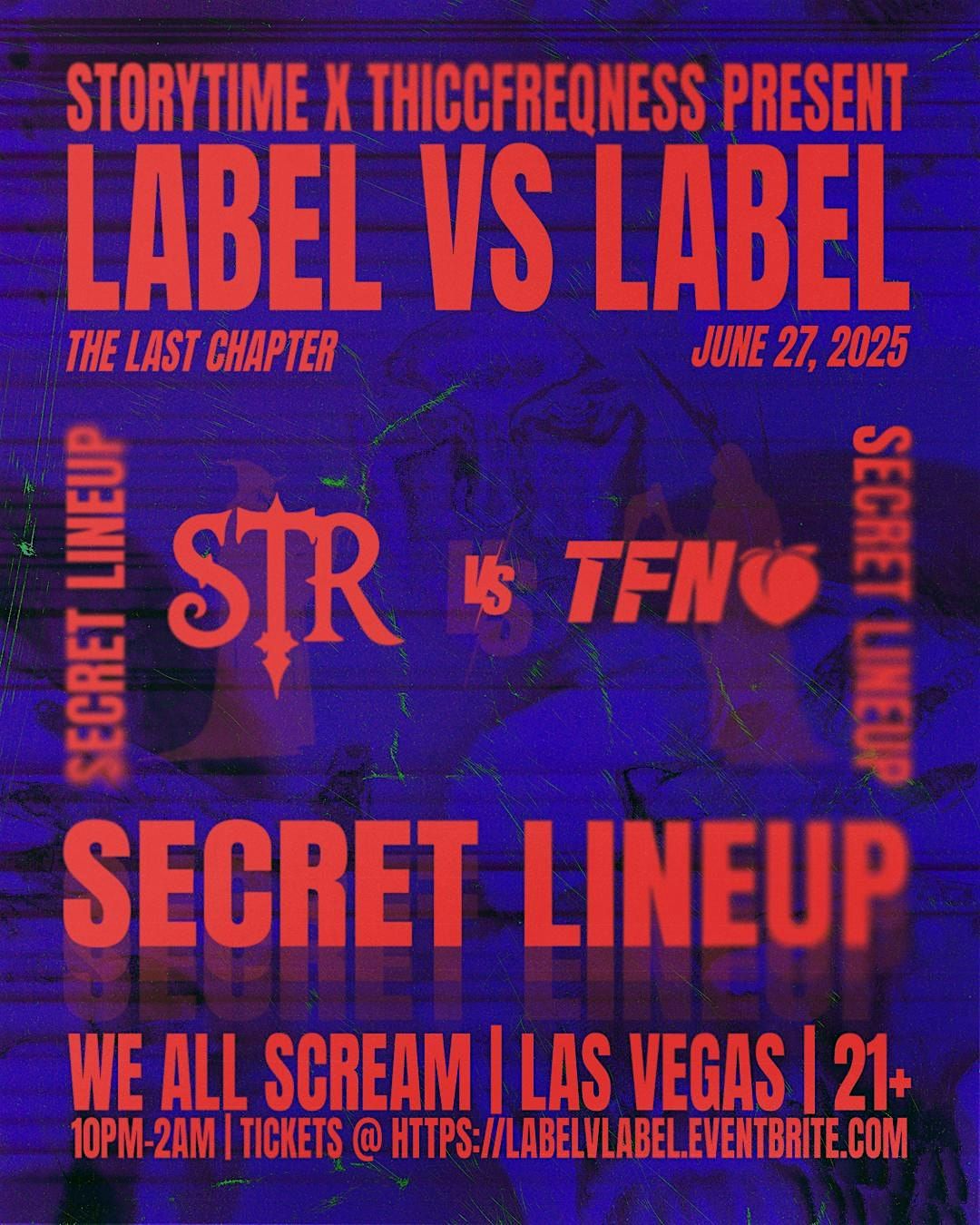Storytime x Thiccfreqness Present: Label vs. Label, 27 June | Event in Las Vegas | AllEvents