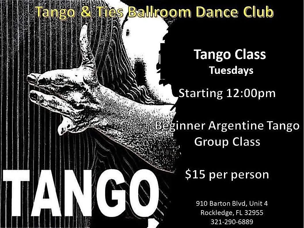 Beginner Argentine Tango Group Class with Jean 12PM – 1PM | Event in Rockledge | AllEvents