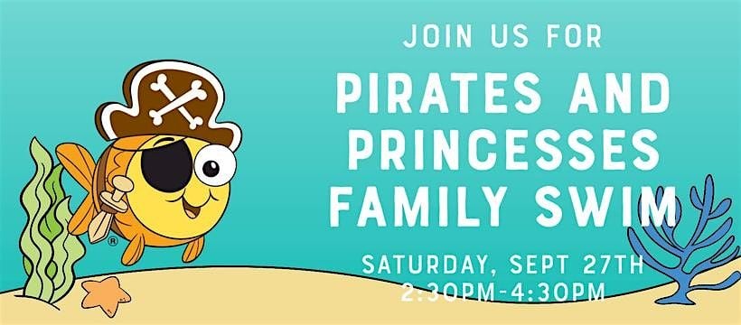Pirates and Princesses Family Swim, 27 September | Event in Madison | AllEvents