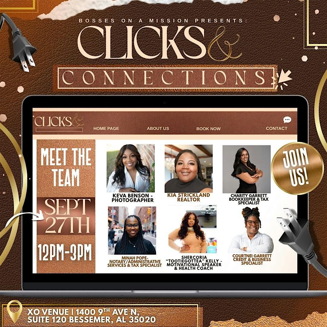 Clicks & Connections, 27 September | Event in Bessemer | AllEvents