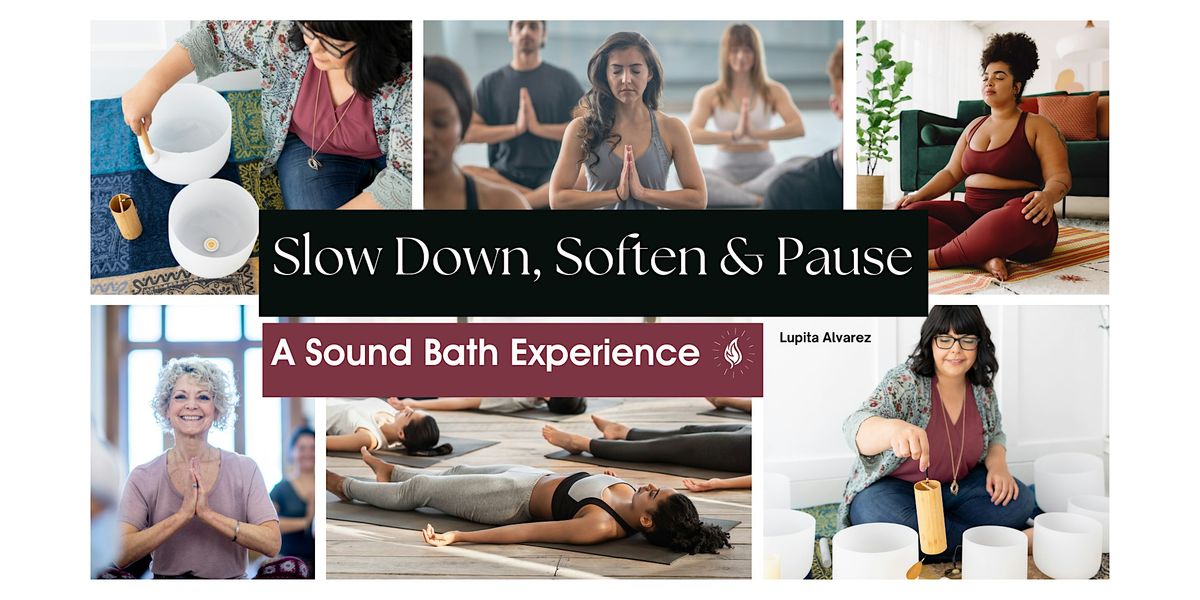 Slow Down, Soften & Pause Sound Bath Session, 13 August | Event in Lakeland | AllEvents