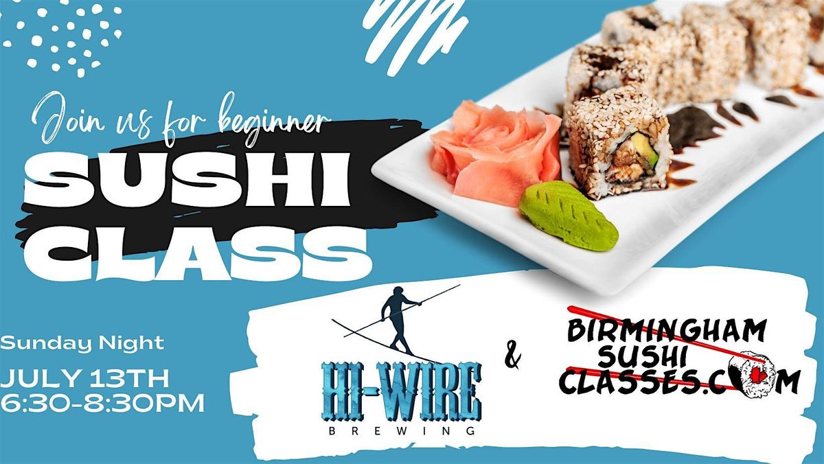 Roll into fun at our Beginner Sushi Class, 13 July | Event in Knoxville | AllEvents