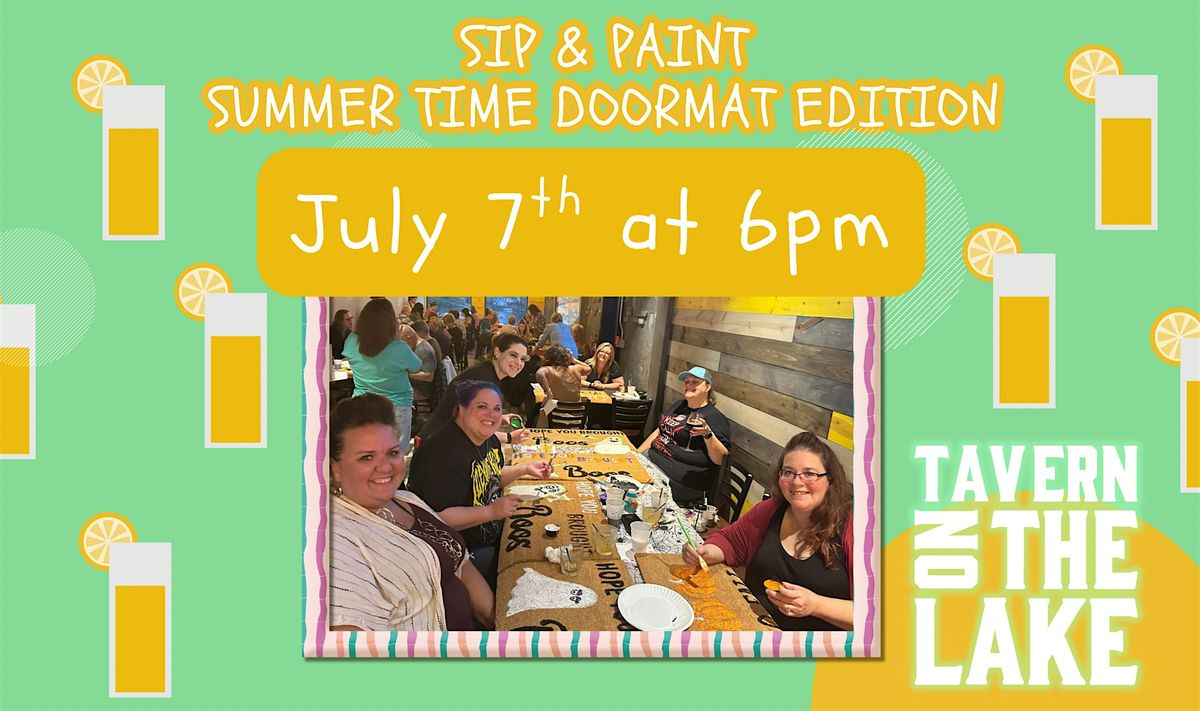 Sip and Paint : Summer Time edition, 7 July | Event in Hobart | AllEvents