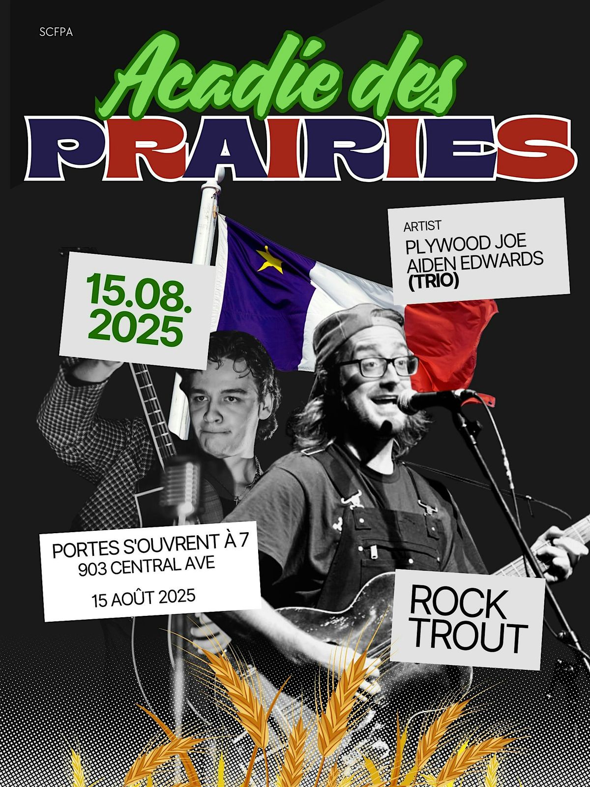 Acadie des Praries, 15 August | Event in Prince Albert | AllEvents