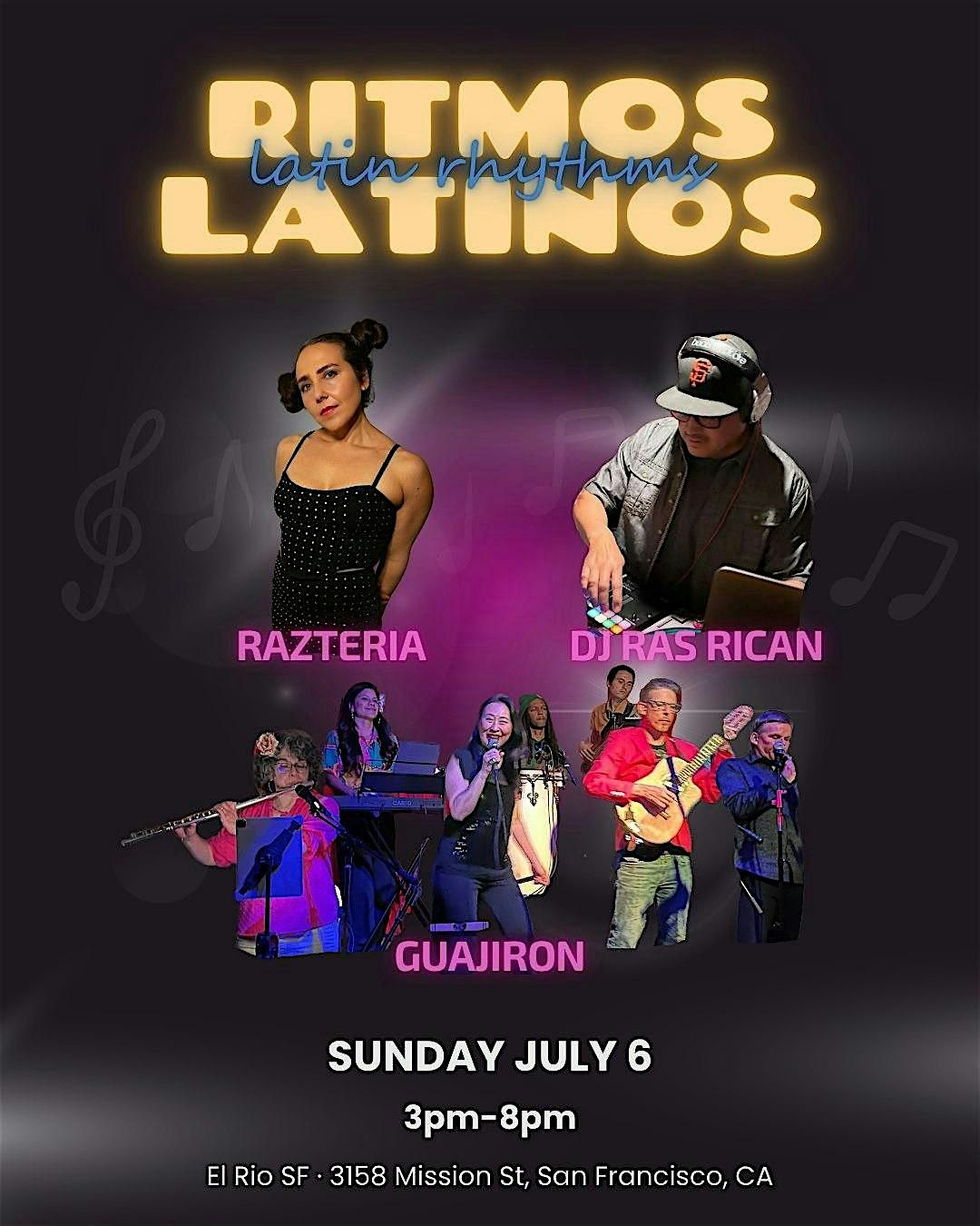 Ritmos Latinos @ El Rio (Patio) - Alt Latin fusion & Cuban music, El ...