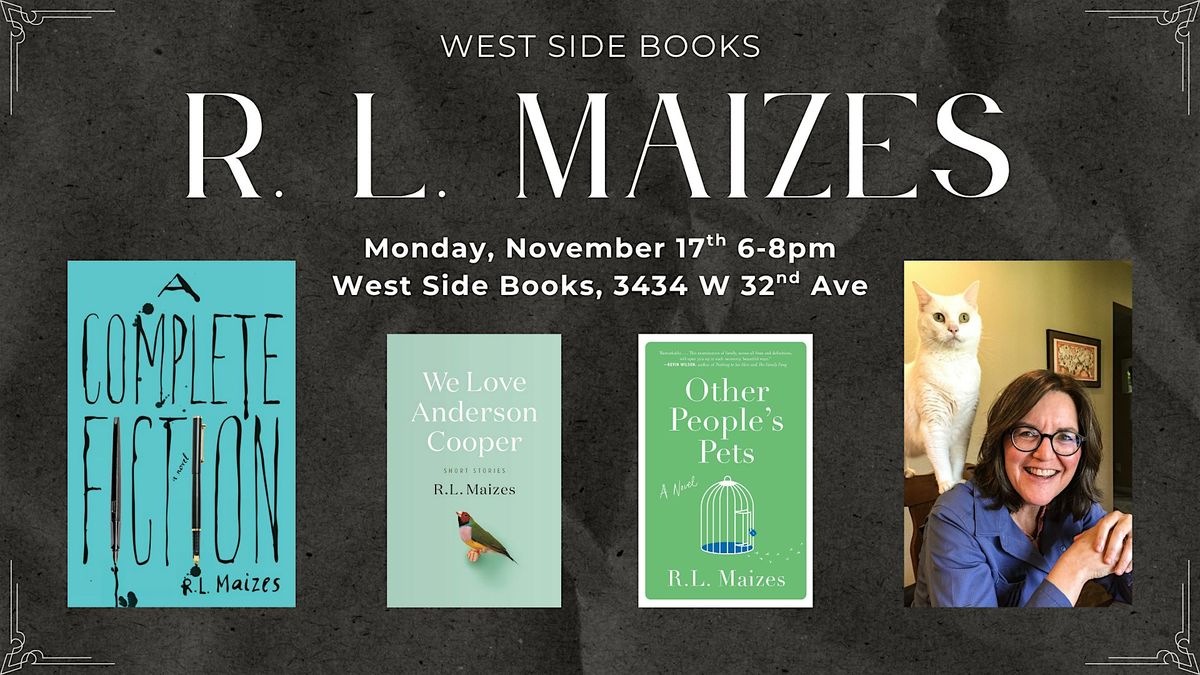 R.L. Maizes at West Side Books | Event in Denver | AllEvents