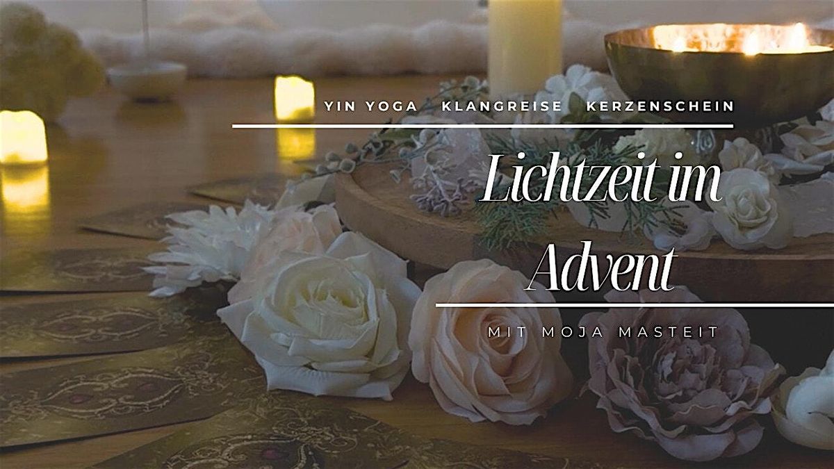 Lichtzeit im Advent / Yin Yoga und Klangreise im Kerzenschein, 14 December | Event in Hamburg | AllEvents