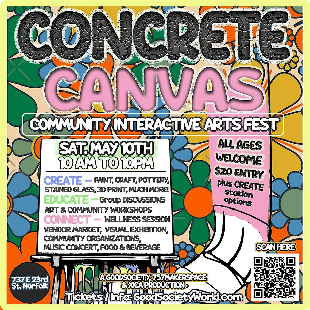 Concrete Canvas Community Arts Fest, 10 May | Event in Norfolk | AllEvents