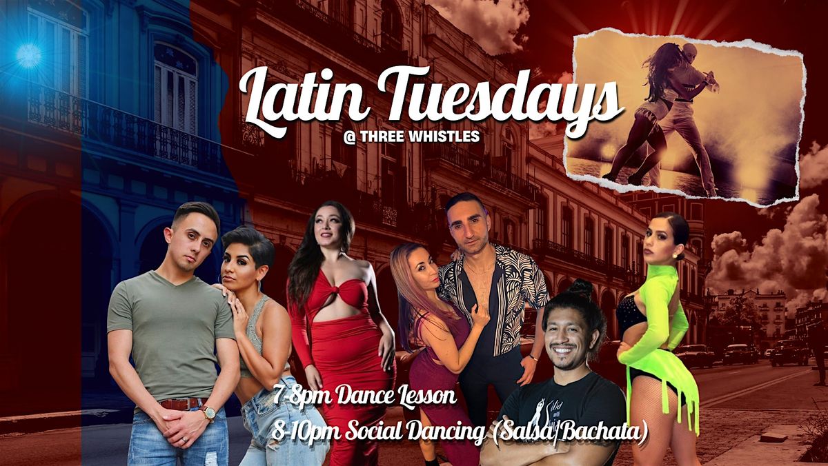 Latin Tuesdays at Three Whistles, 6 May | Event in Arlington | AllEvents
