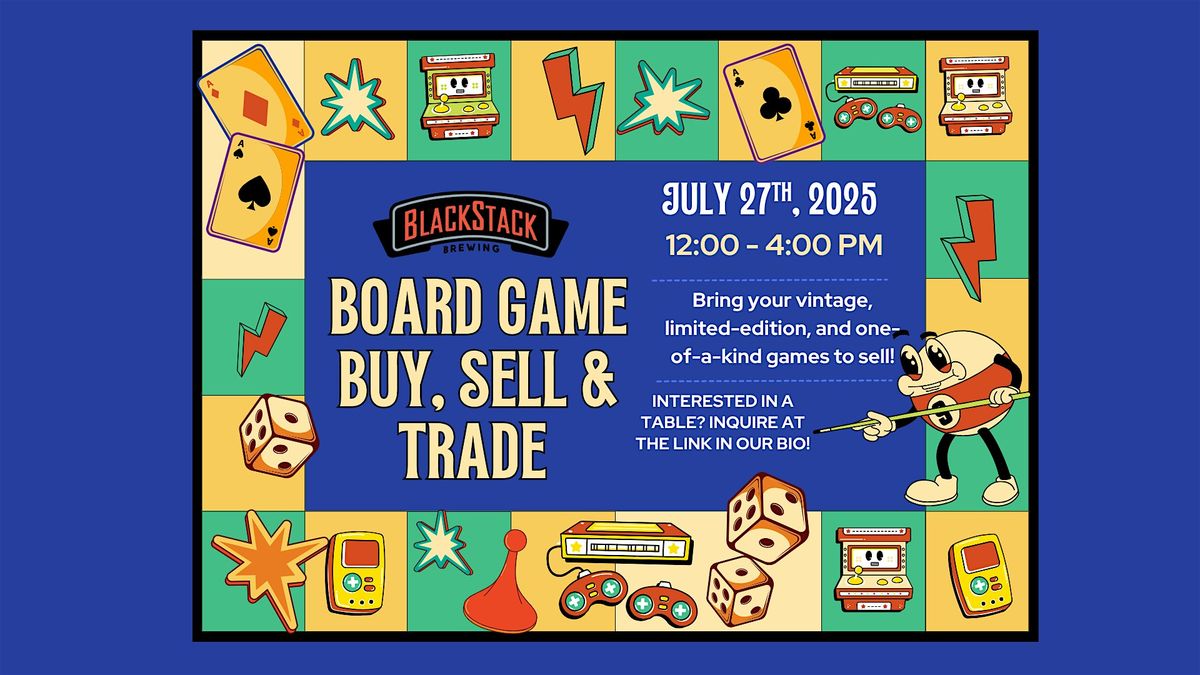 Board Game Buy, Sell & Trade, 27 July | Event in Saint Paul | AllEvents