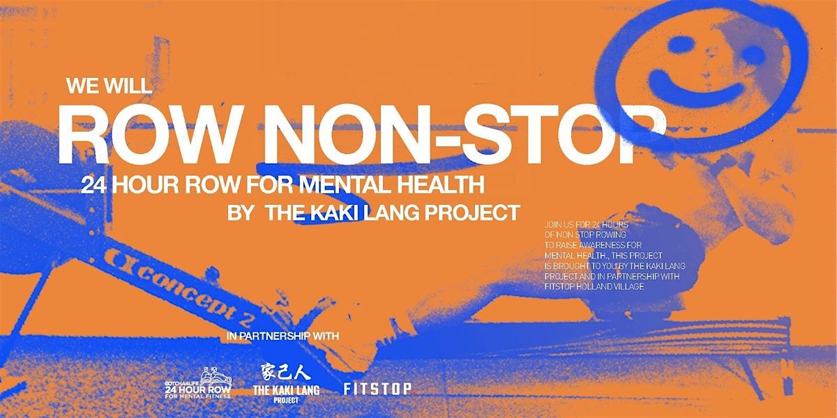 ROW NON-STOP - 24 Hour Row for Mental Fitness, 13 September | Event in Queenstown | AllEvents