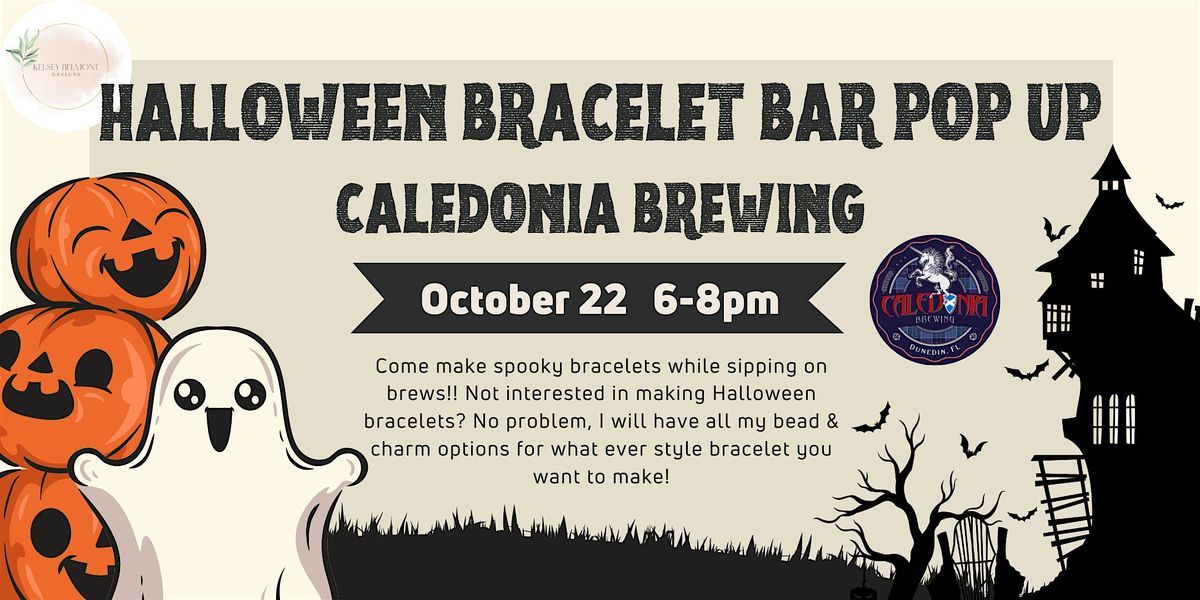 Halloween Bracelet Bar Pop Up, 22 October | Event in Dunedin | AllEvents