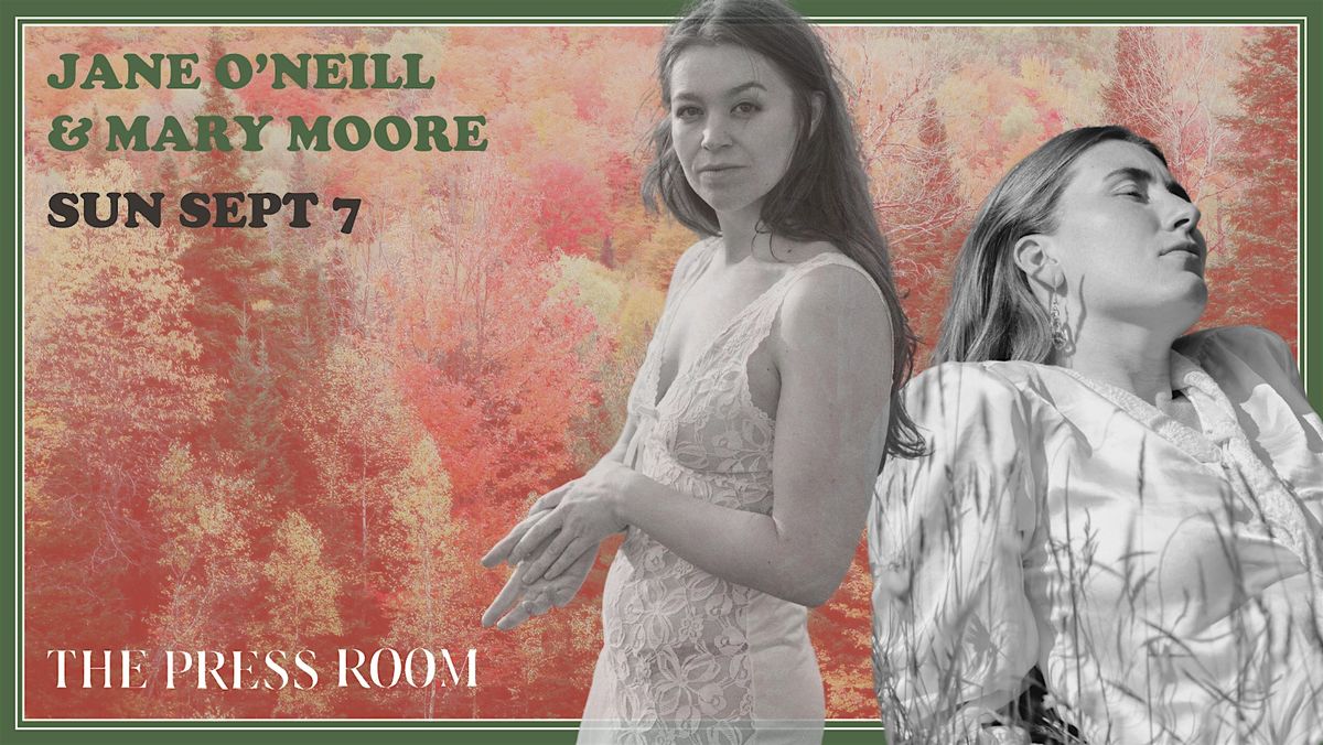 Jane O'Neill & Mary Moore, 7 September | Event in Portsmouth | AllEvents